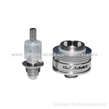 Newest Glass Atomizer with Replaceable Dual-coil, Holds Up to 1.8mL LiquidNew